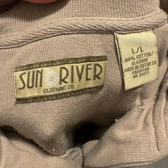 Sun River Co Tan Sweatshirt - Picture 3 of 3